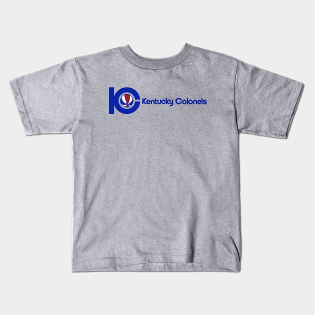DEFUNCT - KENTUCKY COLONELS Kids T-Shirt by LocalZonly